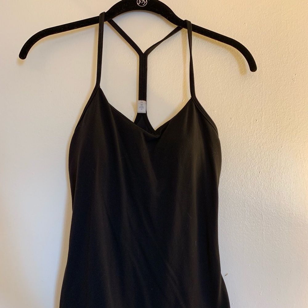 Black Lululemon Tank - Halter - Built in Bra